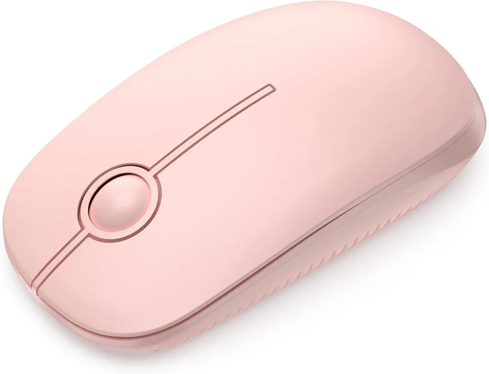 Seenda Maus Kabellos, 2,4G Funkmaus mit 1600 DPI für PC/Laptop/Linux Maus (Bluetooth, Funk, 3 Leise Tasten Für Links- und Rechtshänder)