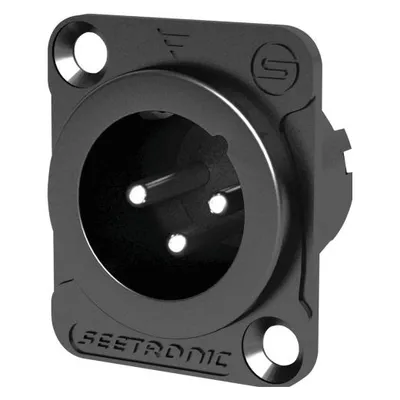 Seetronic MJ3F2C-B 3-polige XLR-Steckdose