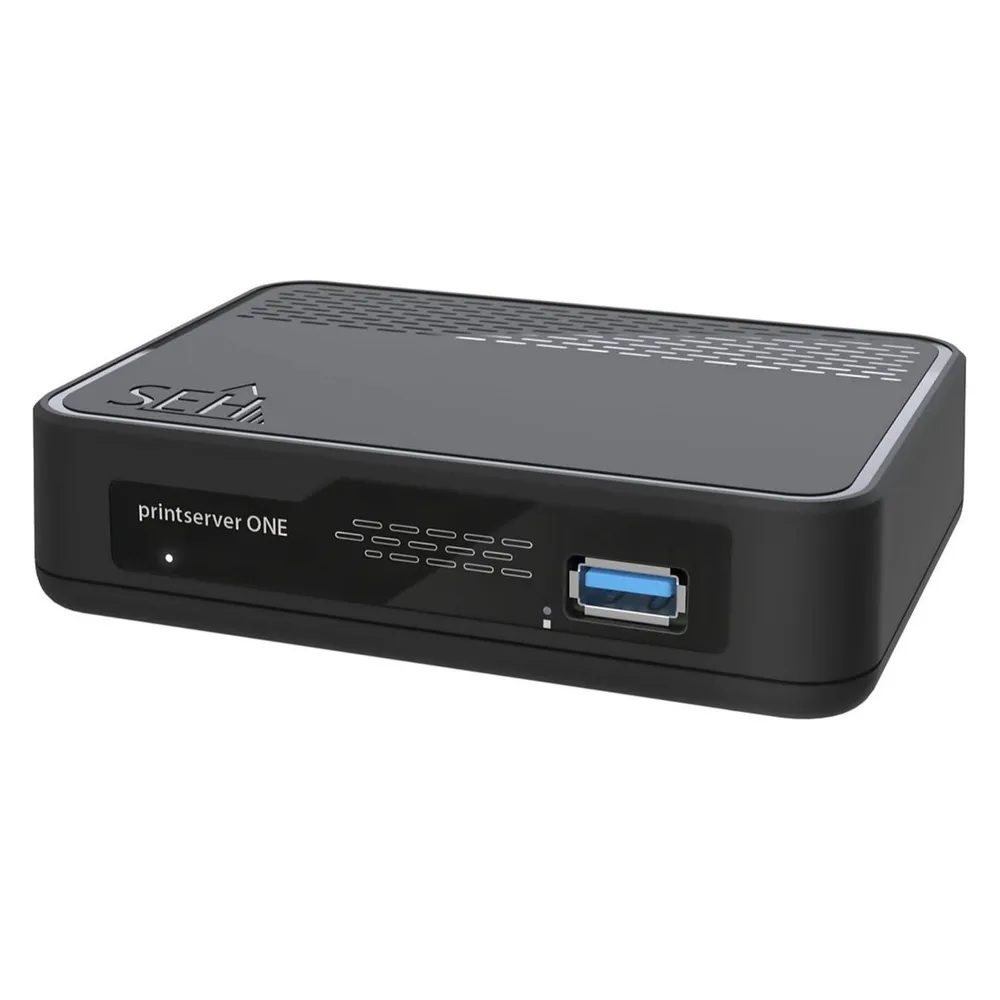 Printserver SEH One Ethernet Gigabit USB3.0 Erweiterte Sicherheit