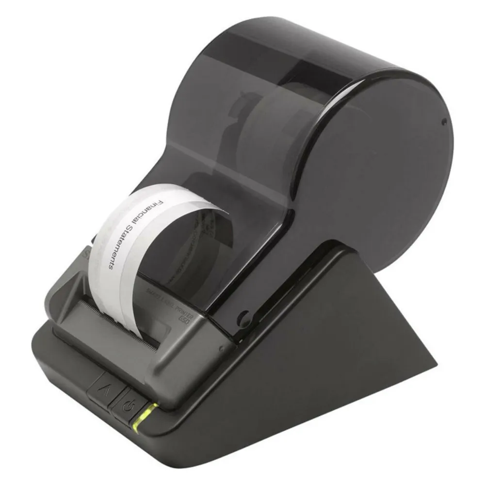 Etikettendrucker Thermotransfer USB Seiko SLP650-EU Schwarz Barcodes