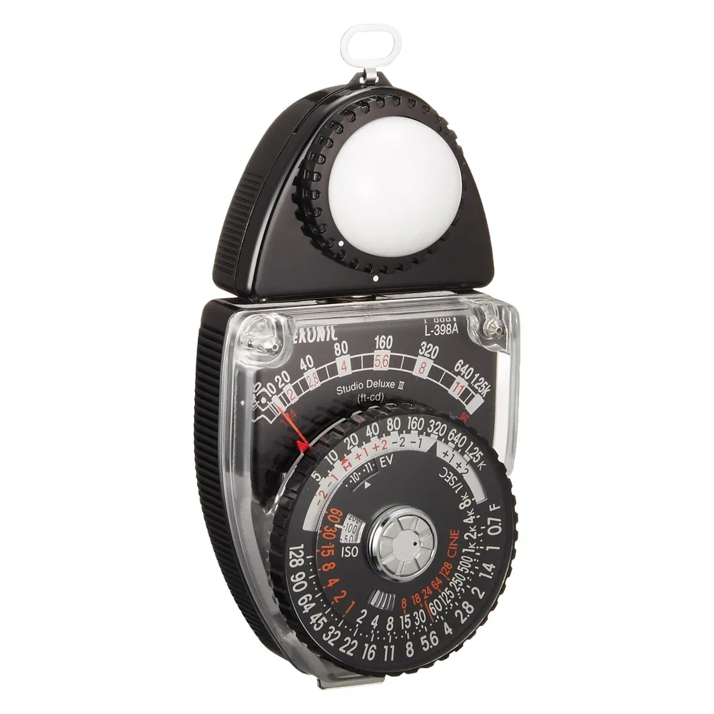 Sekonic L-398A Studio Deluxe III Analoger Belichtungsmesser