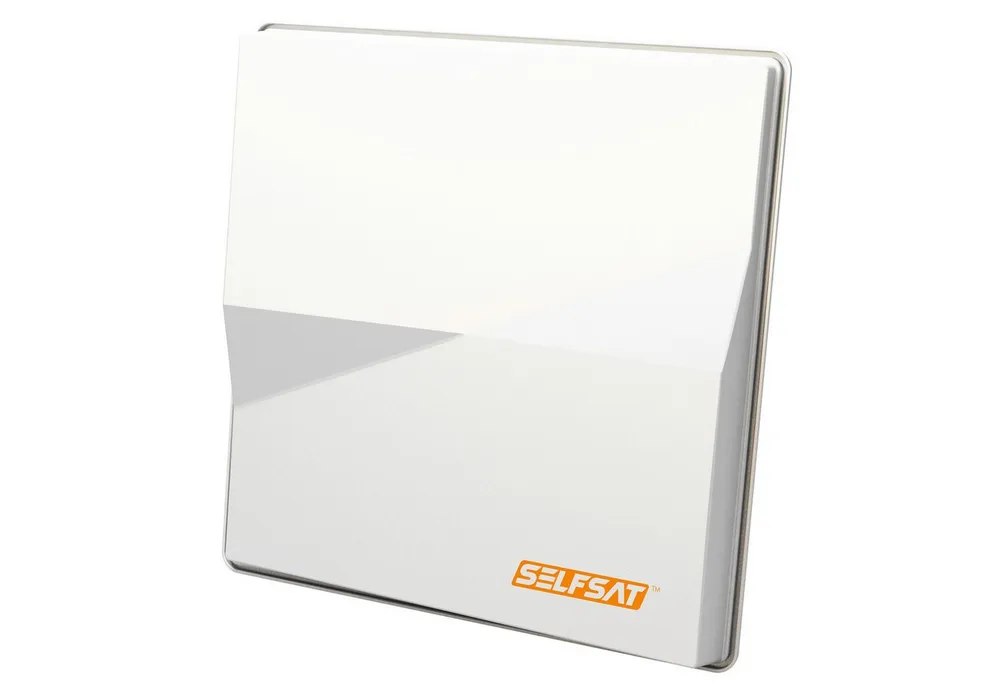 Selfsat H50M4 Multisat Antenne 6° Quad für Astra und Hotbird Flachantenne