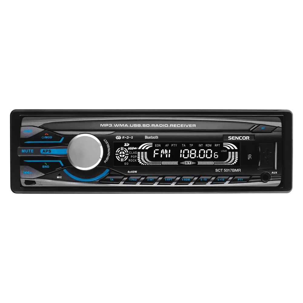 Auto Radio Sencor SCT 5017BMR Digital AM/FM 160W LCD Blau