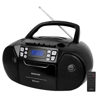 Tragbares Stereosystem Sencor SPT 3907 B Digital FM Bluetooth