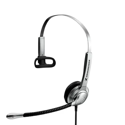 Auscultadores Sennheiser SH 335 mit Kabel Office/Call Center monaural Noise Cancelling Silber
