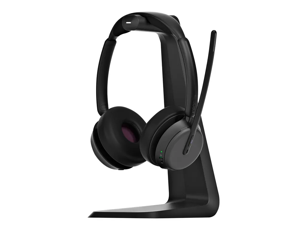 Sennheiser EPOS IMPACT 1061T ANC Wireless Headset, Schwarz, On-Ear, Kabellos via USB-Empfänger
