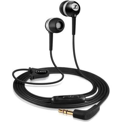 Kopfhörer Sennheiser CX 400 II Precision kabelgebunden Rauschunterdrückung Steuerung schwarz