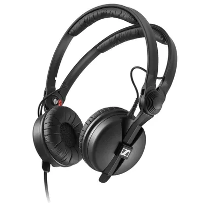 Kopfhörer Sennheiser HD 25 Geschlossen Supraaural 70 Ohm 1,5 m Kabel Schwarz