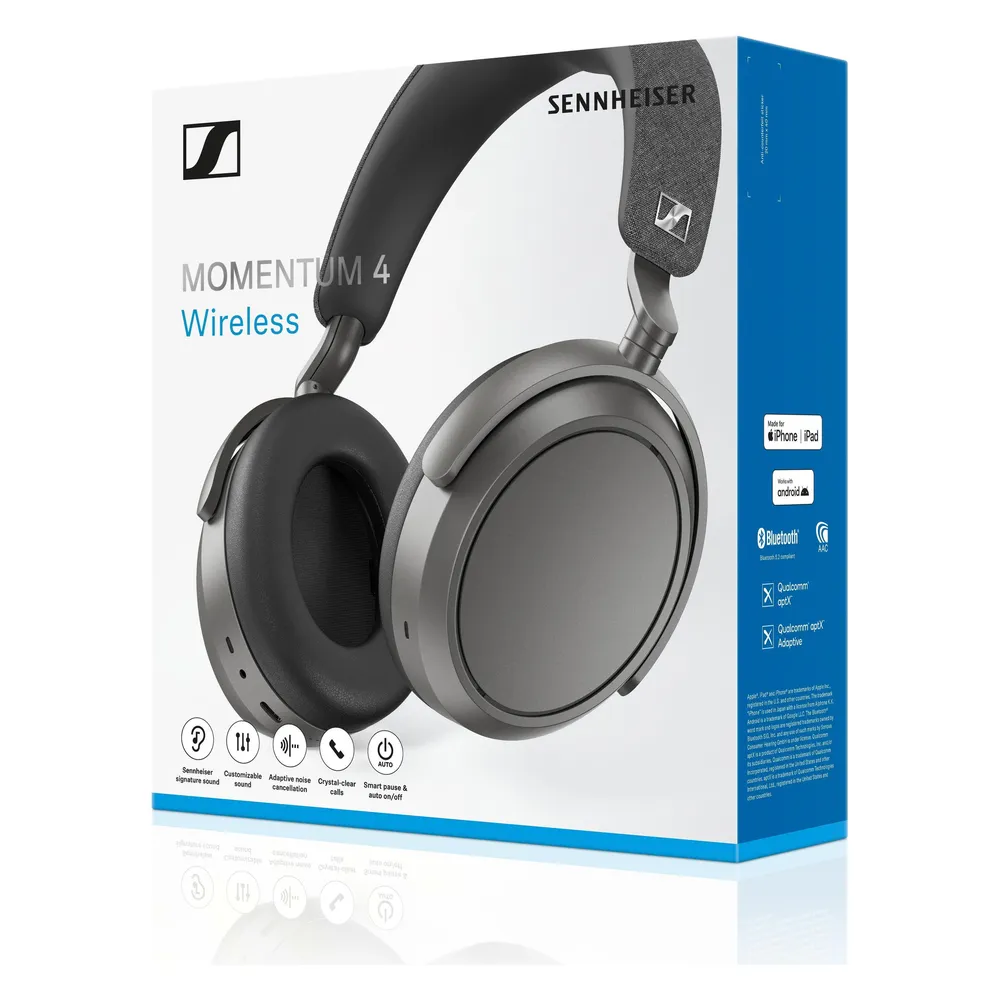 Sennheiser Momentum 4 Wireless Grau