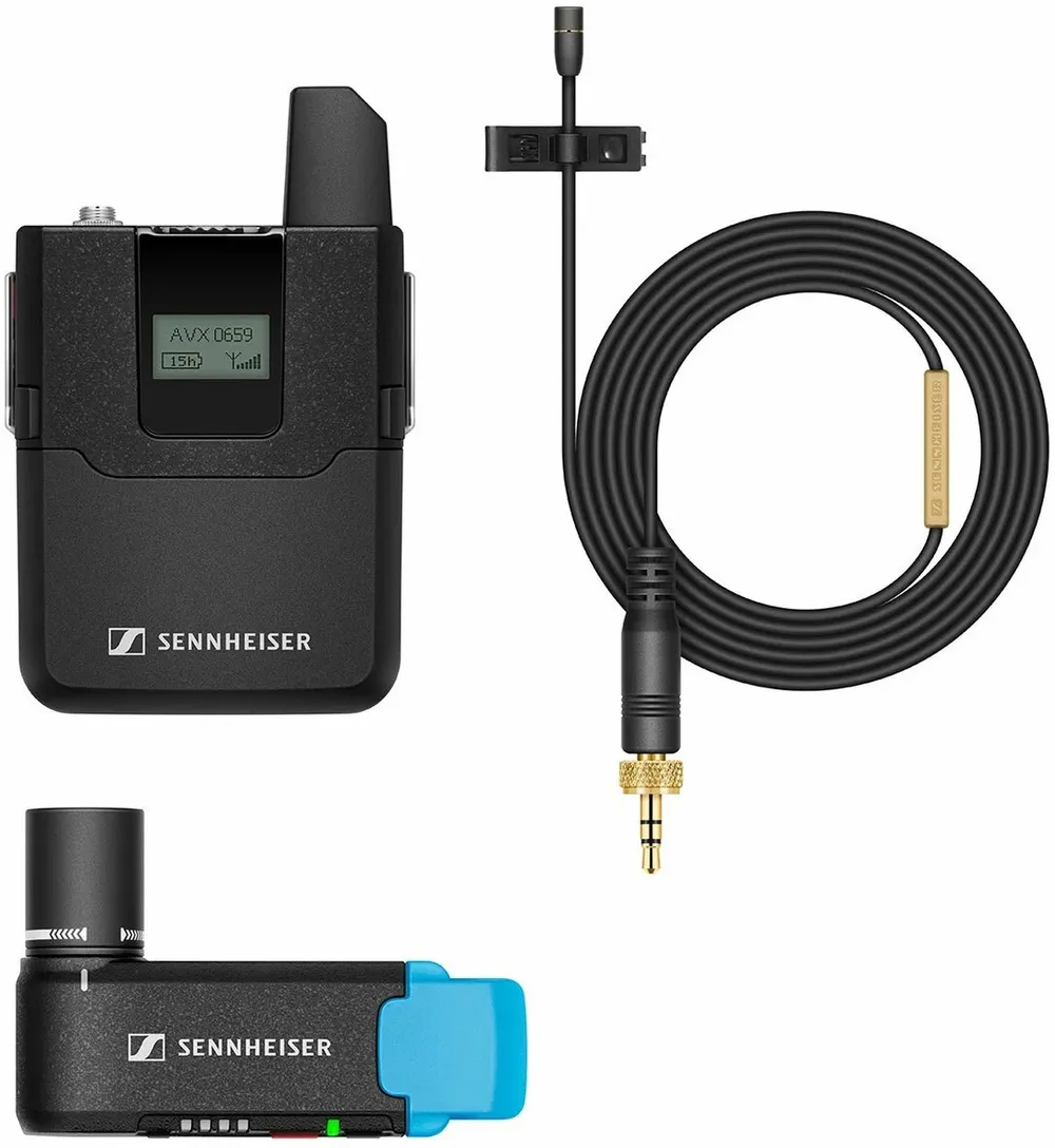 Sennheiser Lavaliermikrofon AVX-MKE2 -3- schwarz