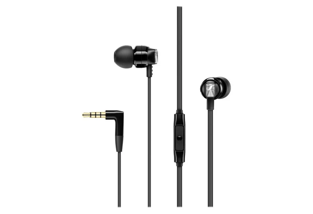 Sennheiser CX 300S In-Ear-Kopfhörer (Kabel Headset Mikrofon Klinke 3,5mm AUX Schwarz)