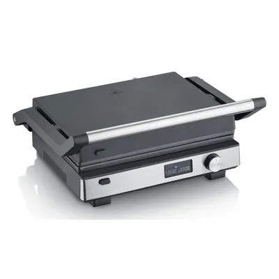 Kontaktgrill Severin KG 2380 Edelstahl 2000W LED Timer Antihaftflächen