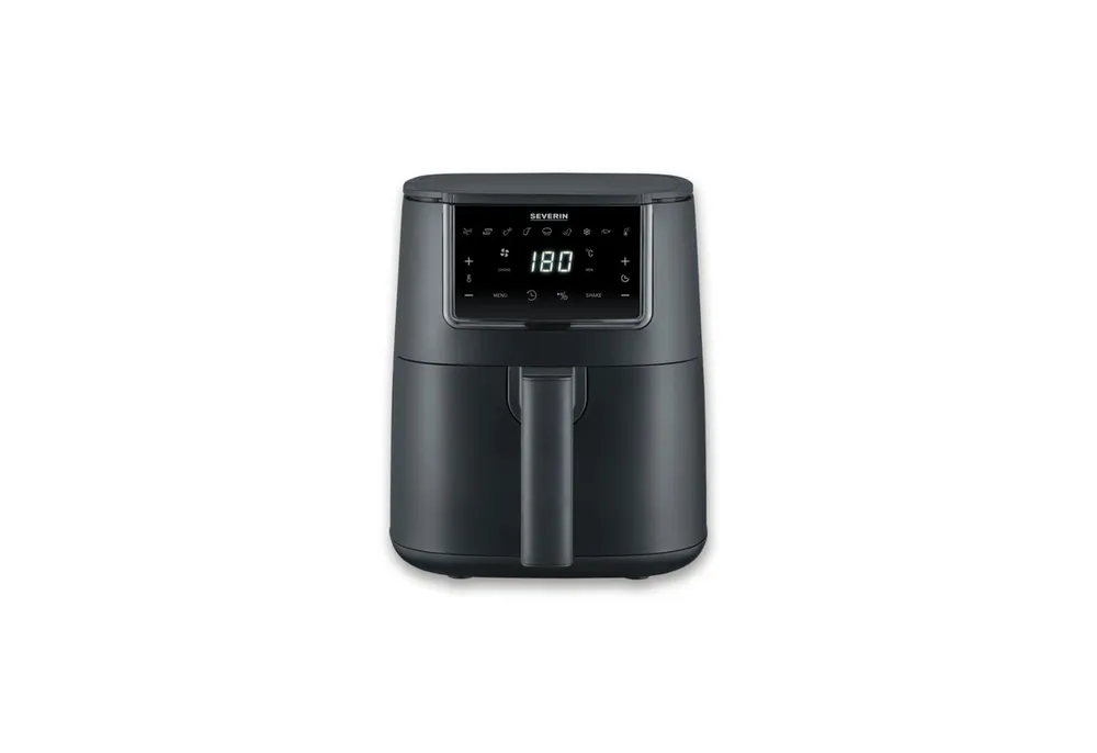 Severin Fritteuse FR 2461 Heißluftfritteuse Black Line Single, 1300 W