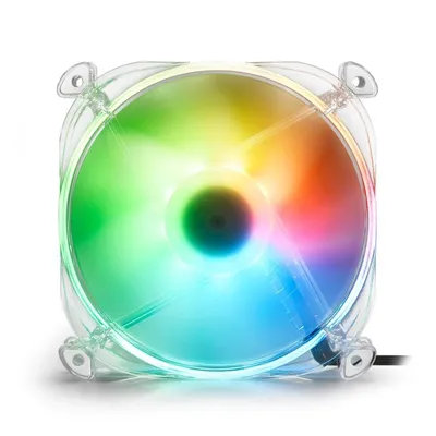Sharkoon Shark Disc Computergehäuse Ventilator 12 cm Transparent 1 Stück(e)