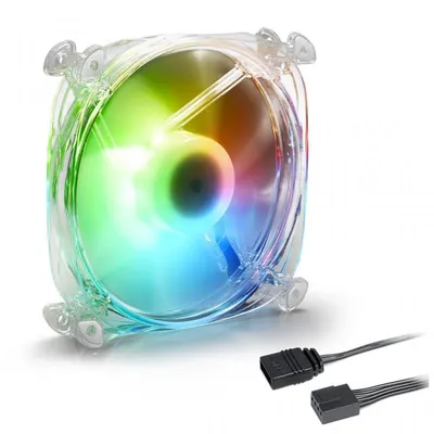 Sharkoon Shark Disc-PWM-Lüfter 120 mm RGB