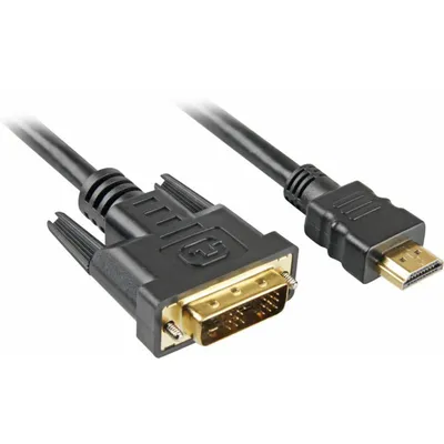 Video-Adapter 3 m HDMI auf DVI-D Oro Negro Macho/Macho Sharkoon
