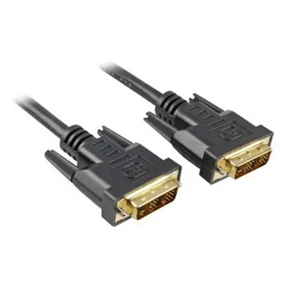 Kabel DVI-D zu DVI-D Sharkoon 3 m Schwarz Männlich/Männlich