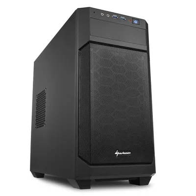 Sharkoon V1000 Mini Tower Schwarz
