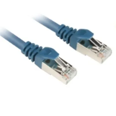 Netzwerkkabel Sharkoon Cat.6 S/FTP 0,25 m blau