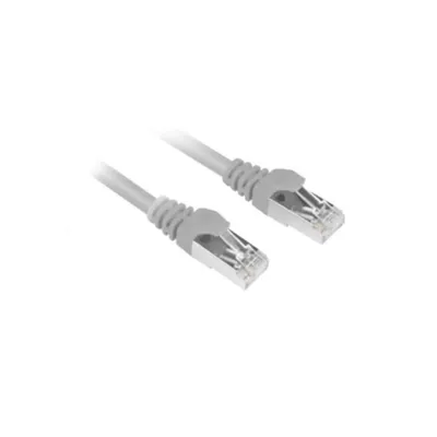 Netzwerkkabel Sharkoon RJ45 Cat.6 0,25 m S/FTP Grau