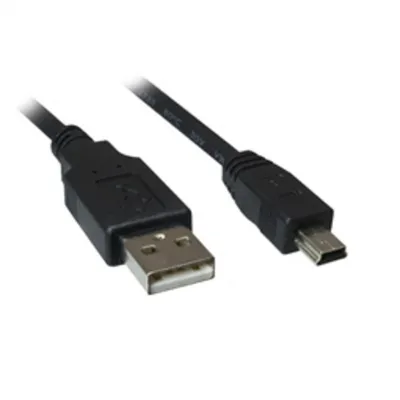USB-Kabel Sharkoon 0,5 m USB 2.0 A an Mini-USB B Schwarz