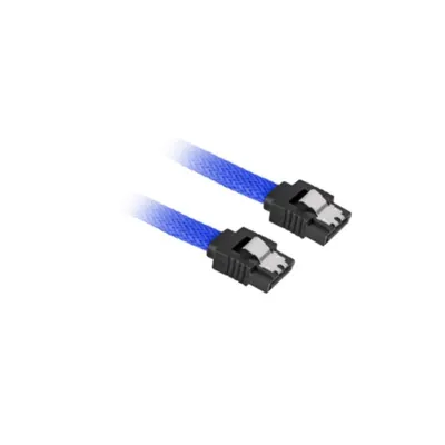 SATA-III-Kabel Sharkoon 0,3 m Männlich/Männlich Schwarz/Blau