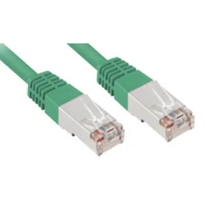 Netzwerkkabel Sharkoon 1,5 m Cat5e S/FTP Grün