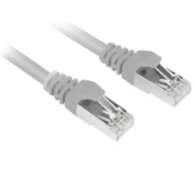 Netzwerkkabel Sharkoon Cat6 SFTP 1 m Grau