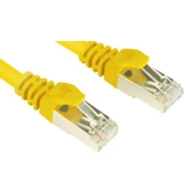 Netzwerkkabel Sharkoon 1.5 m Cat6 S/FTP Gelb