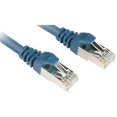 Netzwerkkabel Sharkoon 1,5 m Cat6 S/FTP Blau