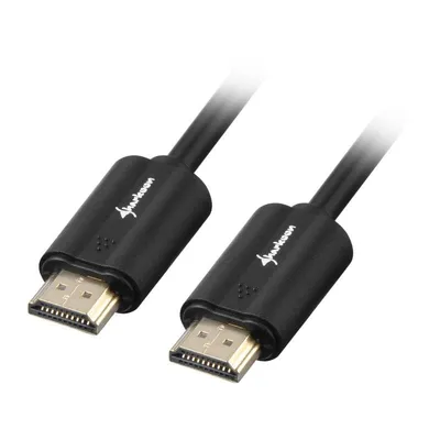 HDMI-Kabel 4K 3 m Schwarz Sharkoon