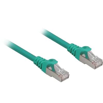 Netzwerkkabel Sharkoon Cat.6a SFTP 0,25 m grün