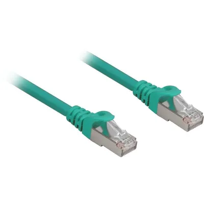 Netzwerkkabel Sharkoon Cat.6a SFTP 2 m grün