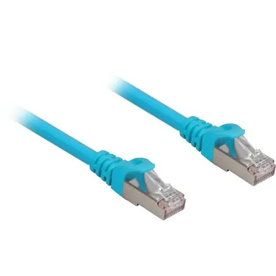 Netzwerkkabel Sharkoon Cat.6a SFTP 0,25 m Blau