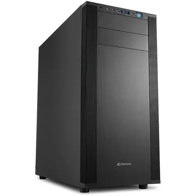 Sharkoon M25-V Midi Tower Schwarz