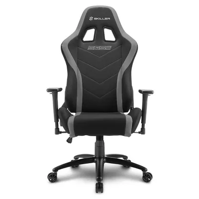 Sharkoon SKILLER SGS2 PC-Gamingstuhl Gepolsterter Sitz Schwarz, Grau