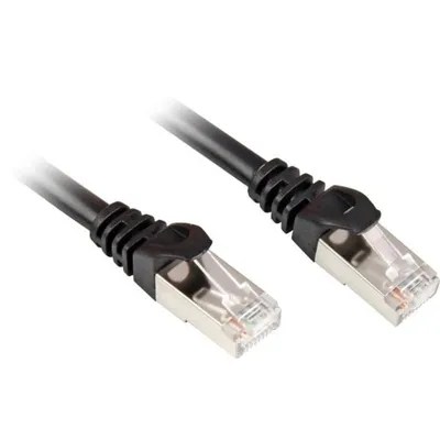 Netzwerkkabel Sharkoon RJ45 Cat.6 SFTP 20 m schwarz