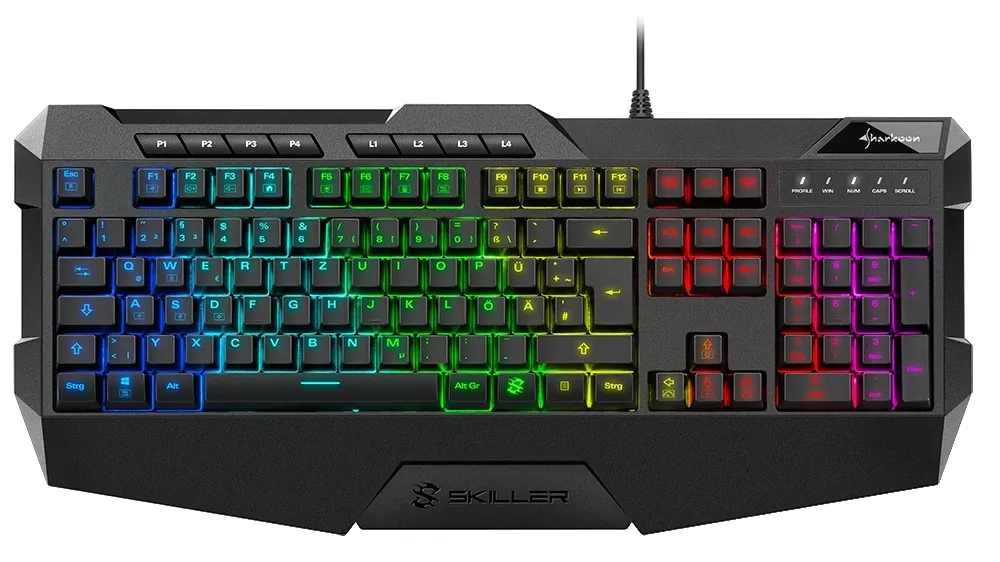 Sharkoon Skiller SGK4 | 4044951020454 | LEDs RGB - USB