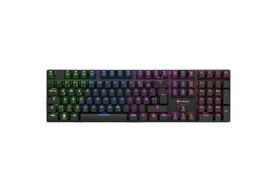 Sharkoon PureWriter RGB | 4044951021475 | Volle Größe (100%) - Kabelgebunden
