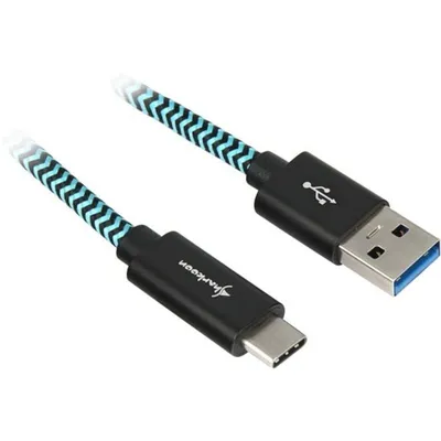 Sharkoon USB-A auf USB-C Kabel 1 m USB 3.2 Gen 2