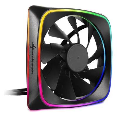 Sharkoon RGB SHARK Lights Computergehäuse Ventilator 12 cm Schwarz