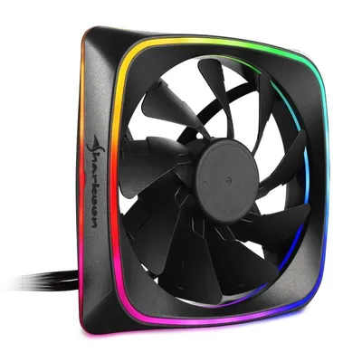 Sharkoon RGB SHARK Lights Computergehäuse Ventilator 12 cm Schwarz