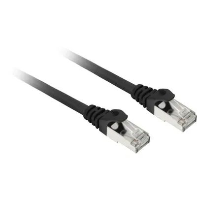 Netzwerkkabel Sharkoon RJ45 Cat.7a SFTP 50 cm Schwarz