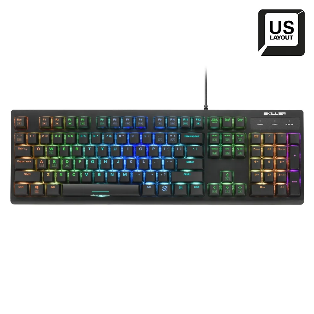 Sharkoon SKILLER SGK30 | 4044951030019 | Kabelgebunden - USB