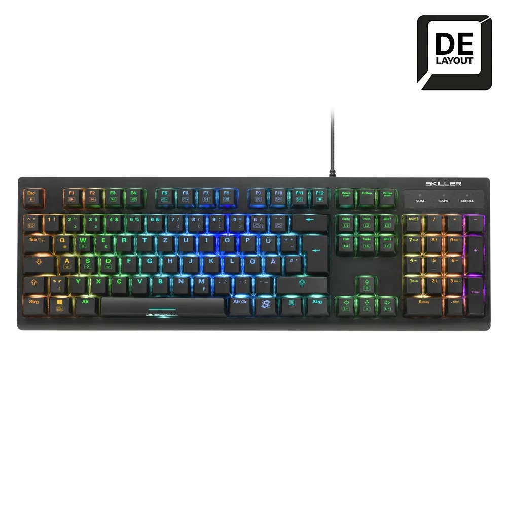 Sharkoon SKILLER SGK30 | 4044951030026 | Kabelgebunden - USB
