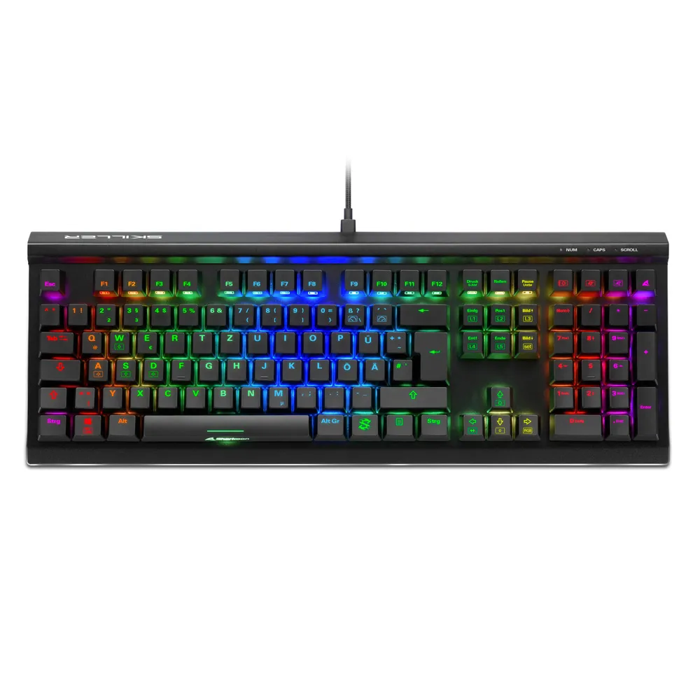 Sharkoon SKILLER SGK60 | 4044951030040 | Kabelgebunden - USB