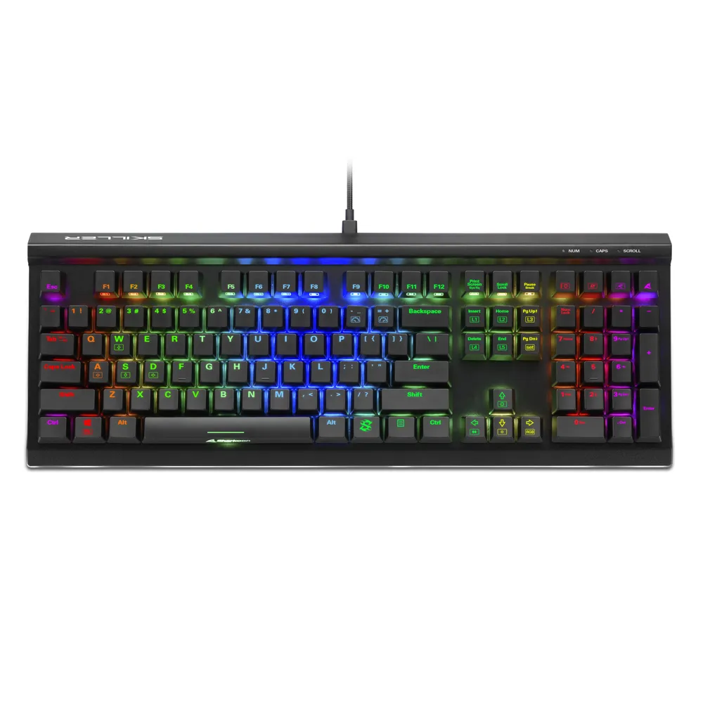 Sharkoon SKILLER SGK60 | 4044951030057 | Kabelgebunden - USB