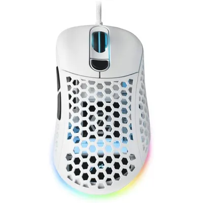 Sharkoon Light2 200 RGB Gaming Maus 16000 DPI Weiß