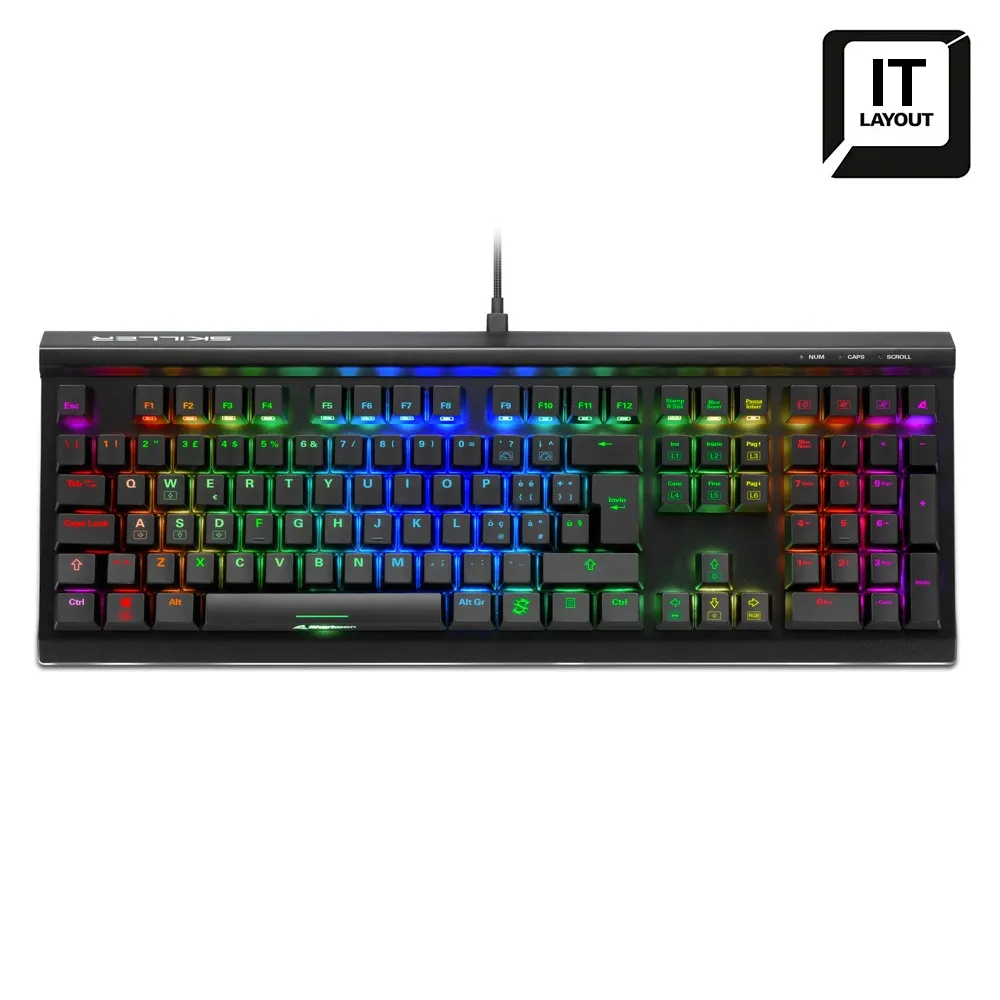 Sharkoon Skiller SGK60 | 4044951033522 | Tastatur - Hintergrundbeleuchtung