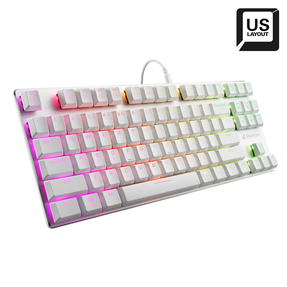 Sharkoon PureWriter TKL RGB Blue | 4044951034291 | Kabelgebunden - USB